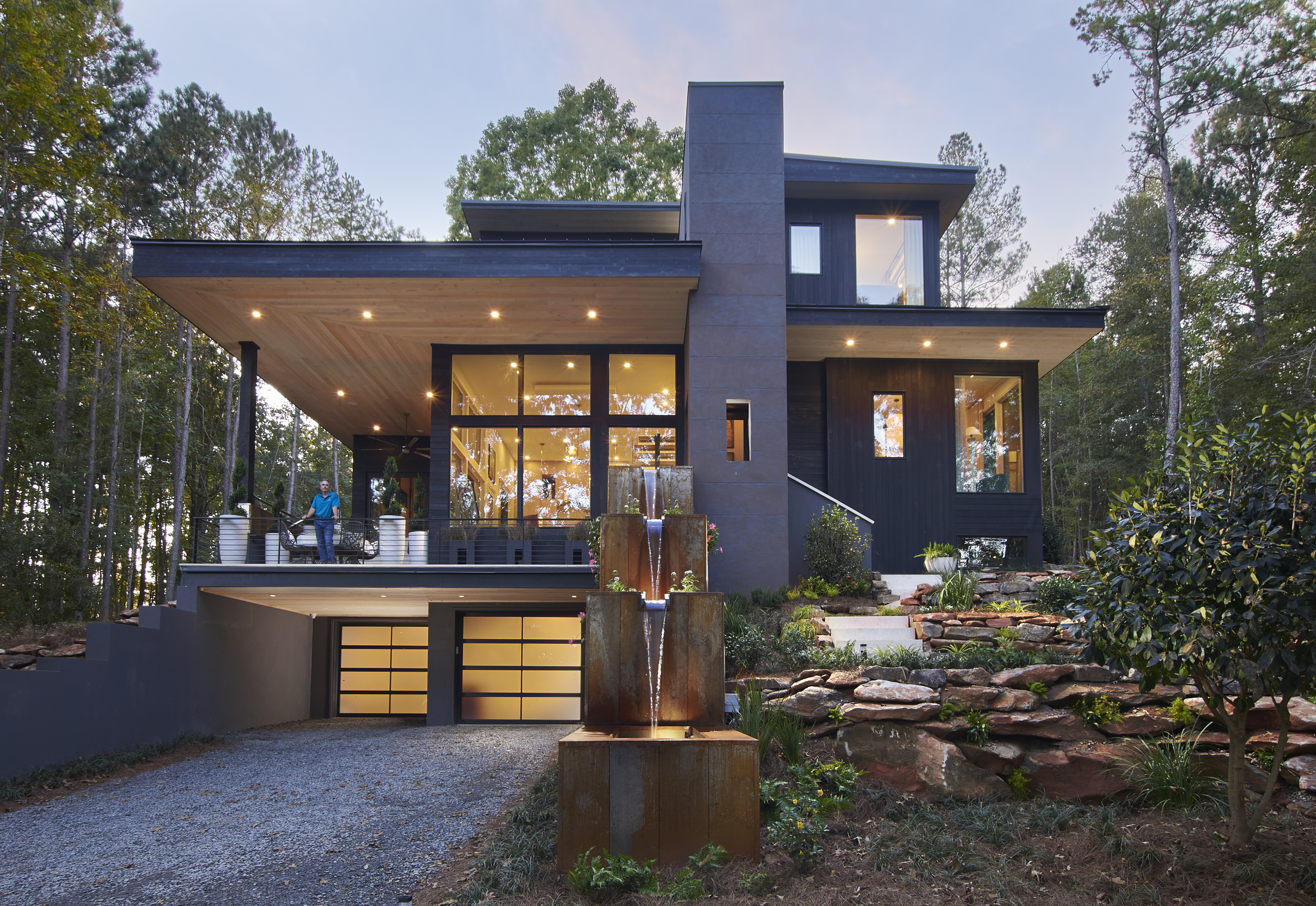 Serenbe twilight real estate photography