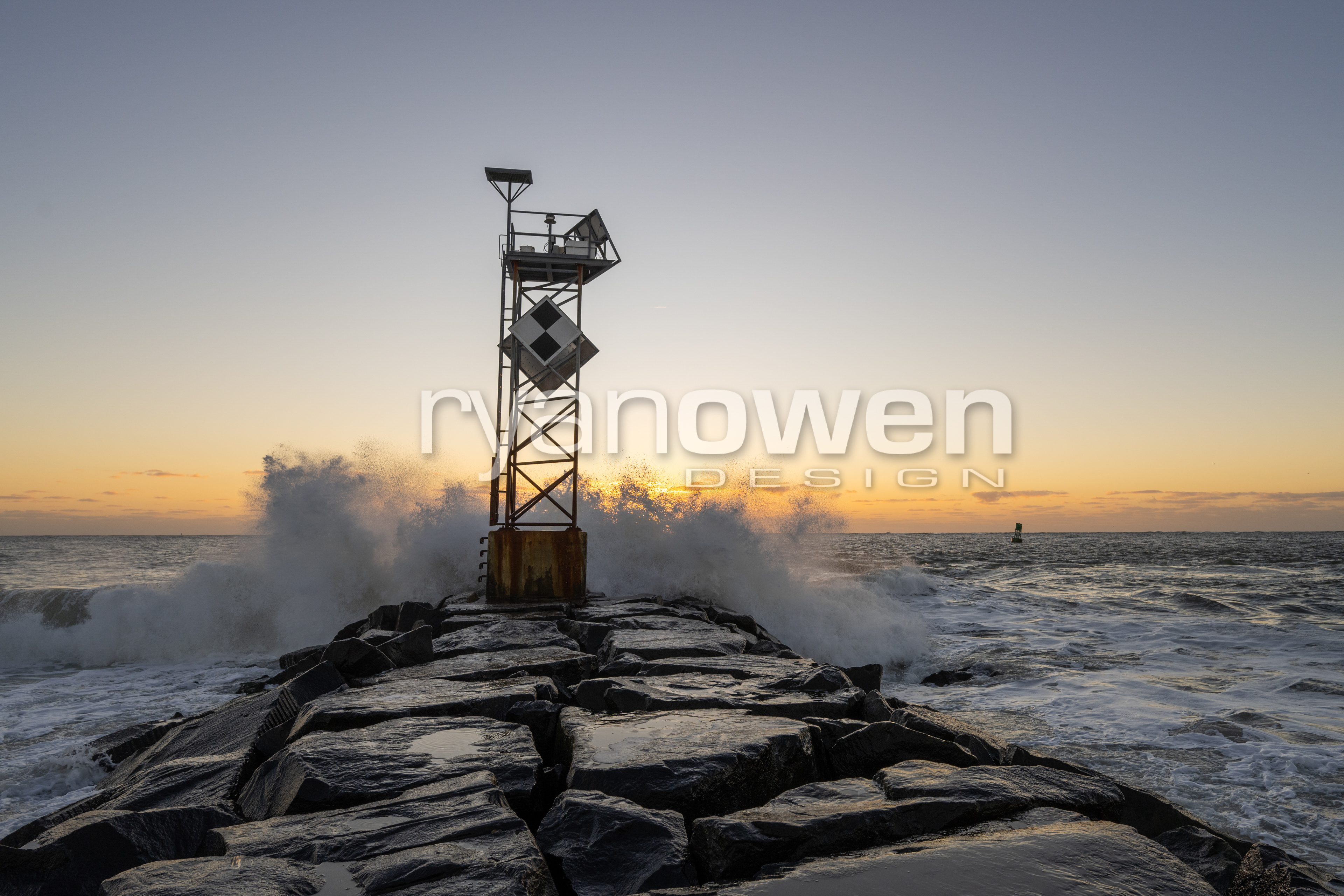 Ocean City inlet jetty