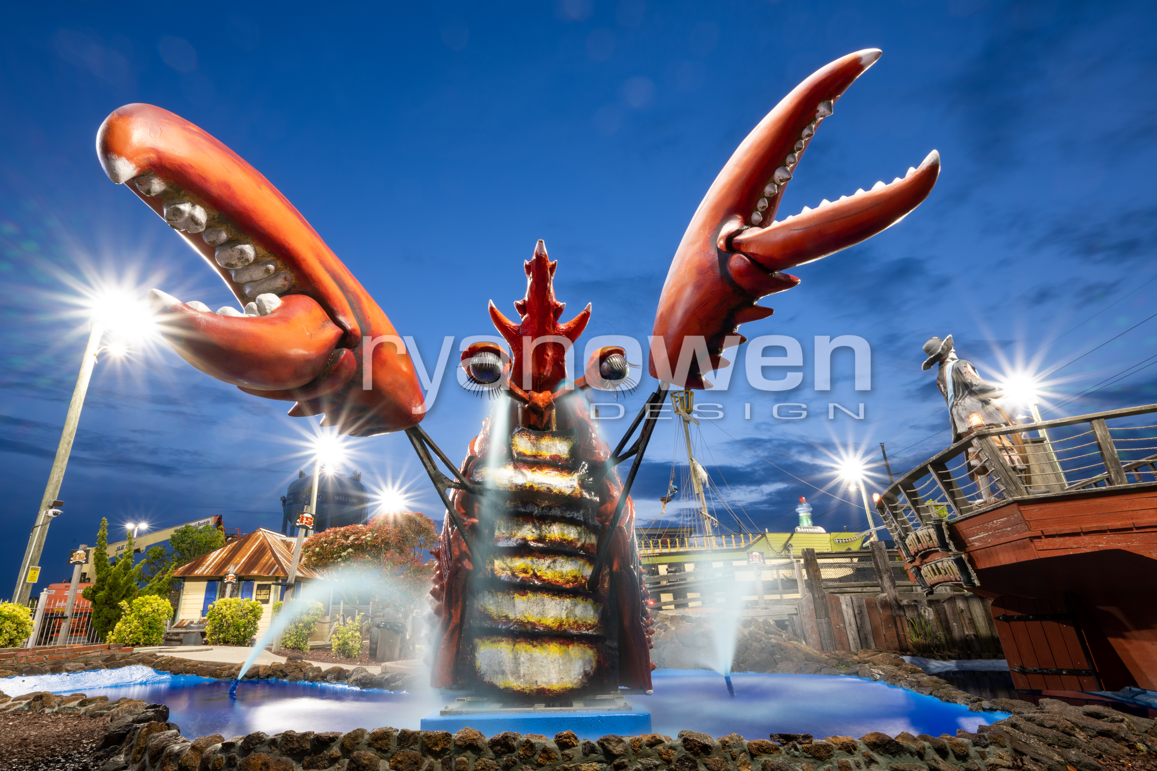 Ocean City lobster mini golf