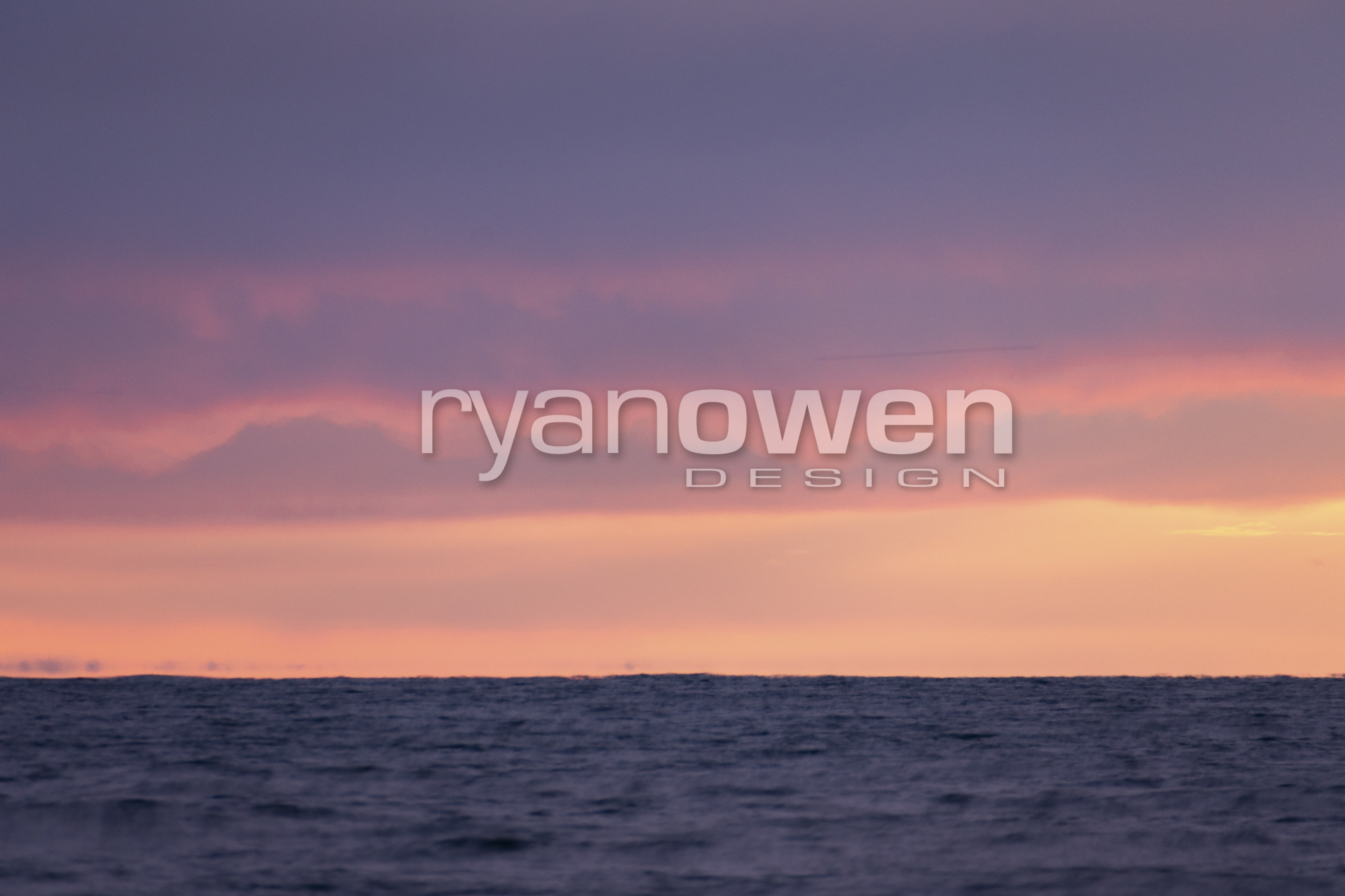 Ocean City condo row sunrise