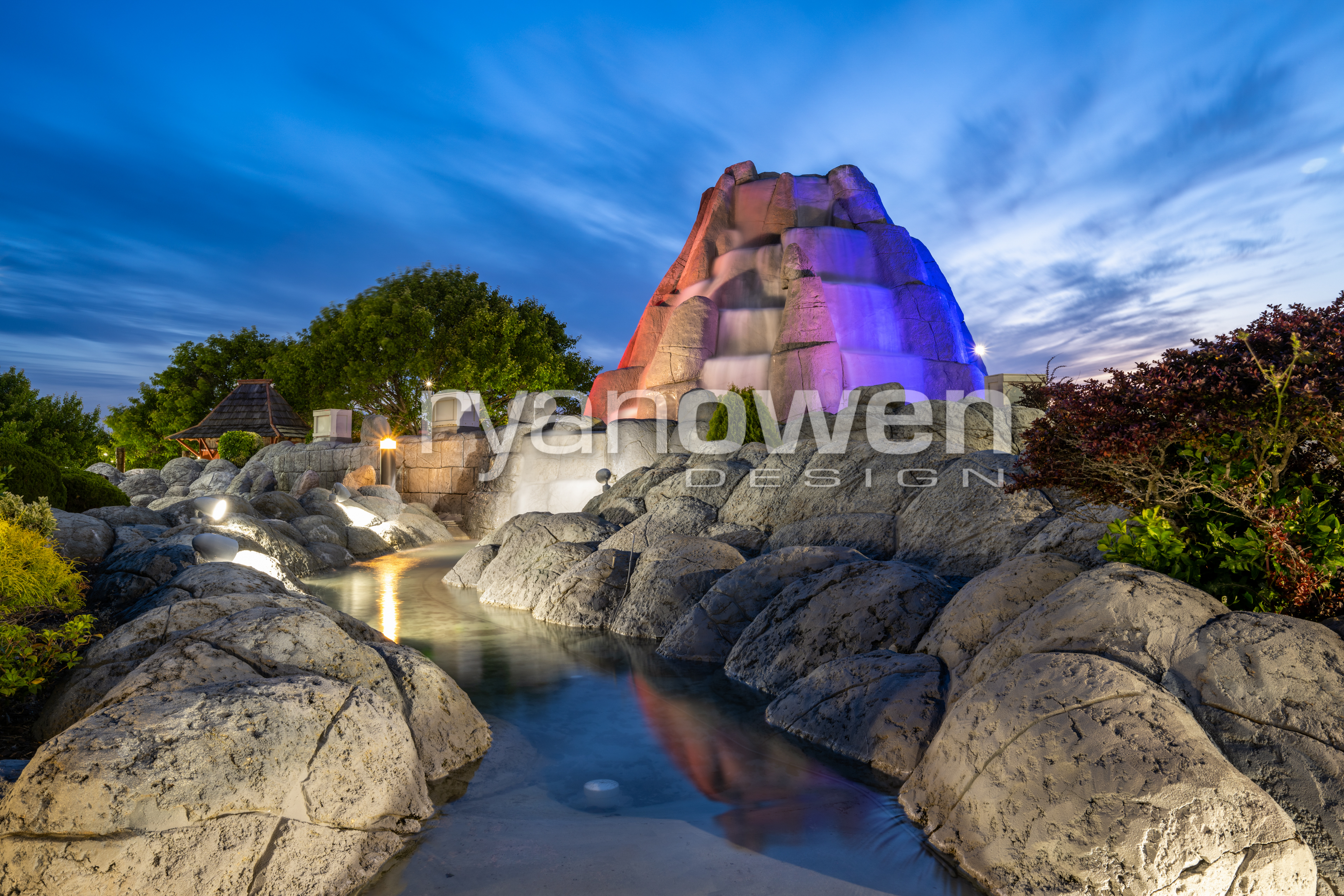 Ocean City Embers volcano mini golf